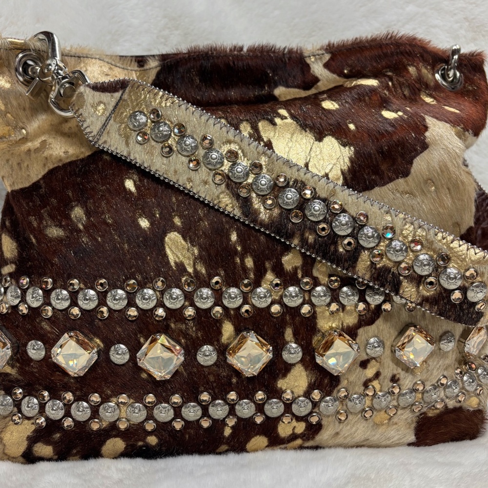Women's KurtMen Embellished Shoulder Handbag